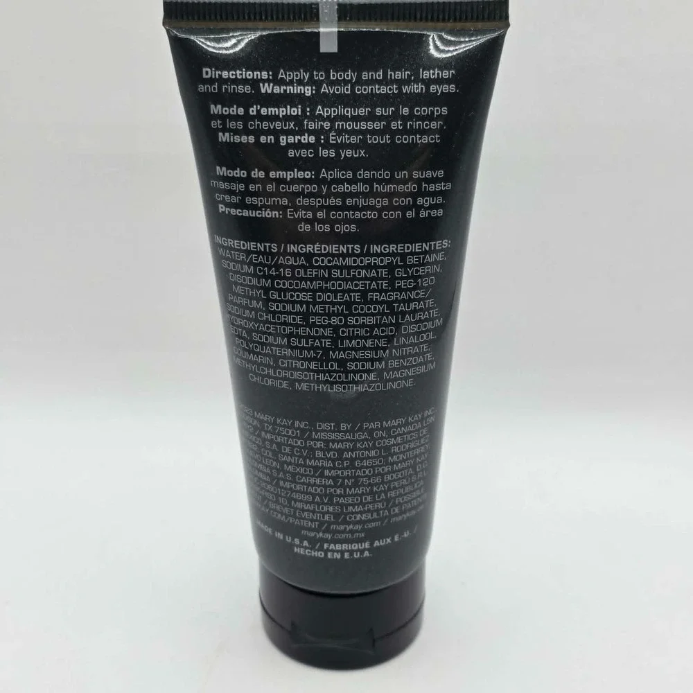 Mary Kay Men High Intensity Hair & Body Shower Wash Gel Sealed 2Pk Retired Scent